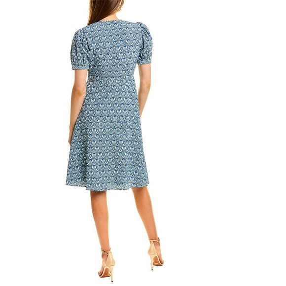 Garrie B Crepe Midi Dress - Picture 2 of 4